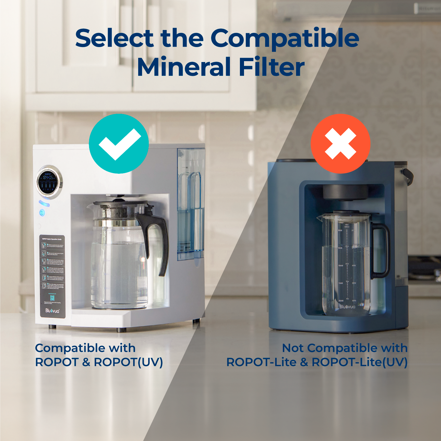 Remineralisierungsfilter für ROPOT und ROPOT(UV)