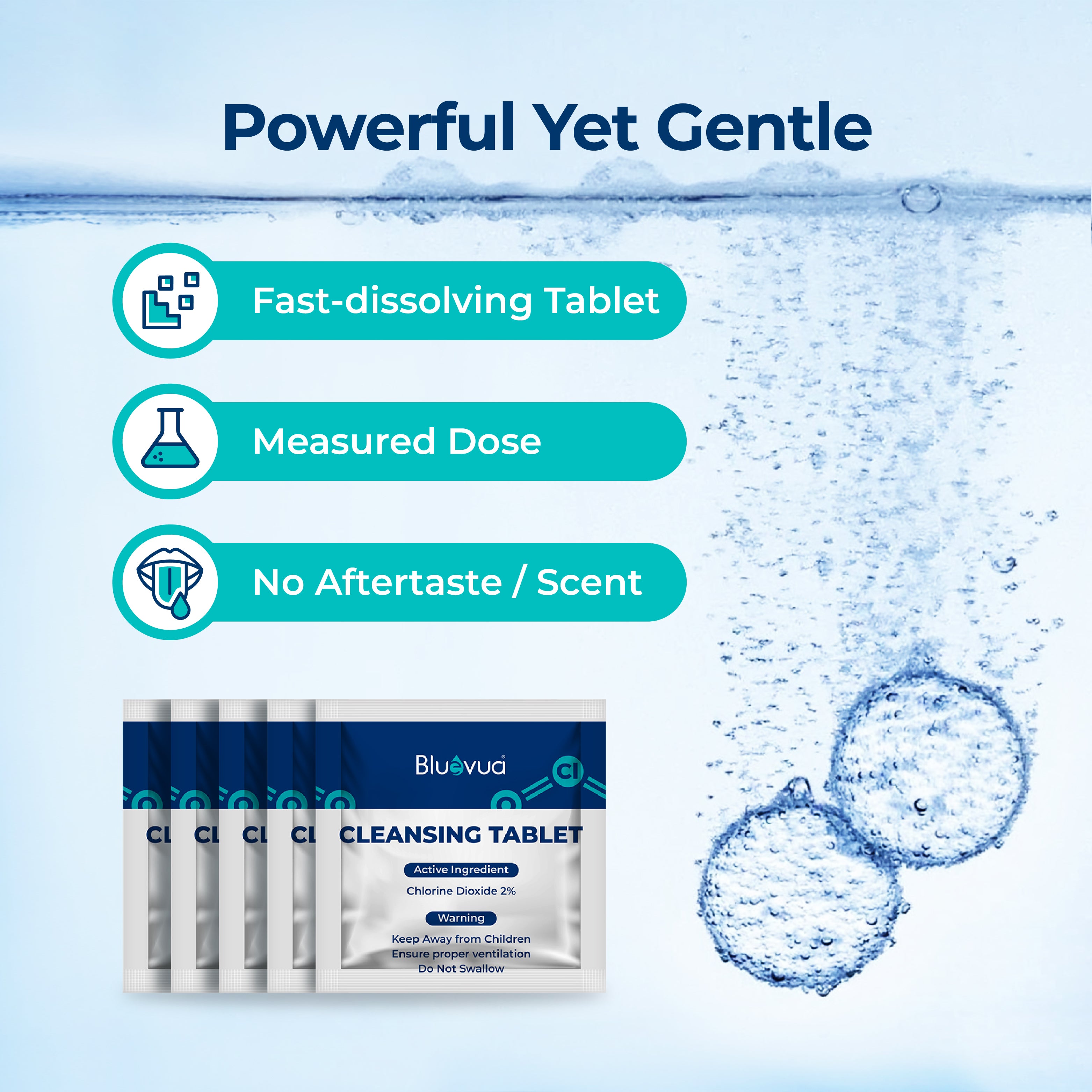 Bluevua Cleansing Tablet 20 Uses