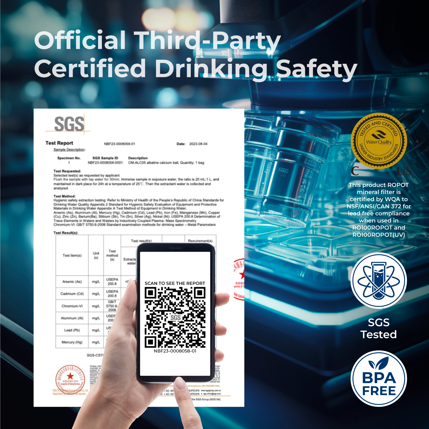 Remineralisierungsfilter im Doppelpack für ROPOT und ROPOT(UV)