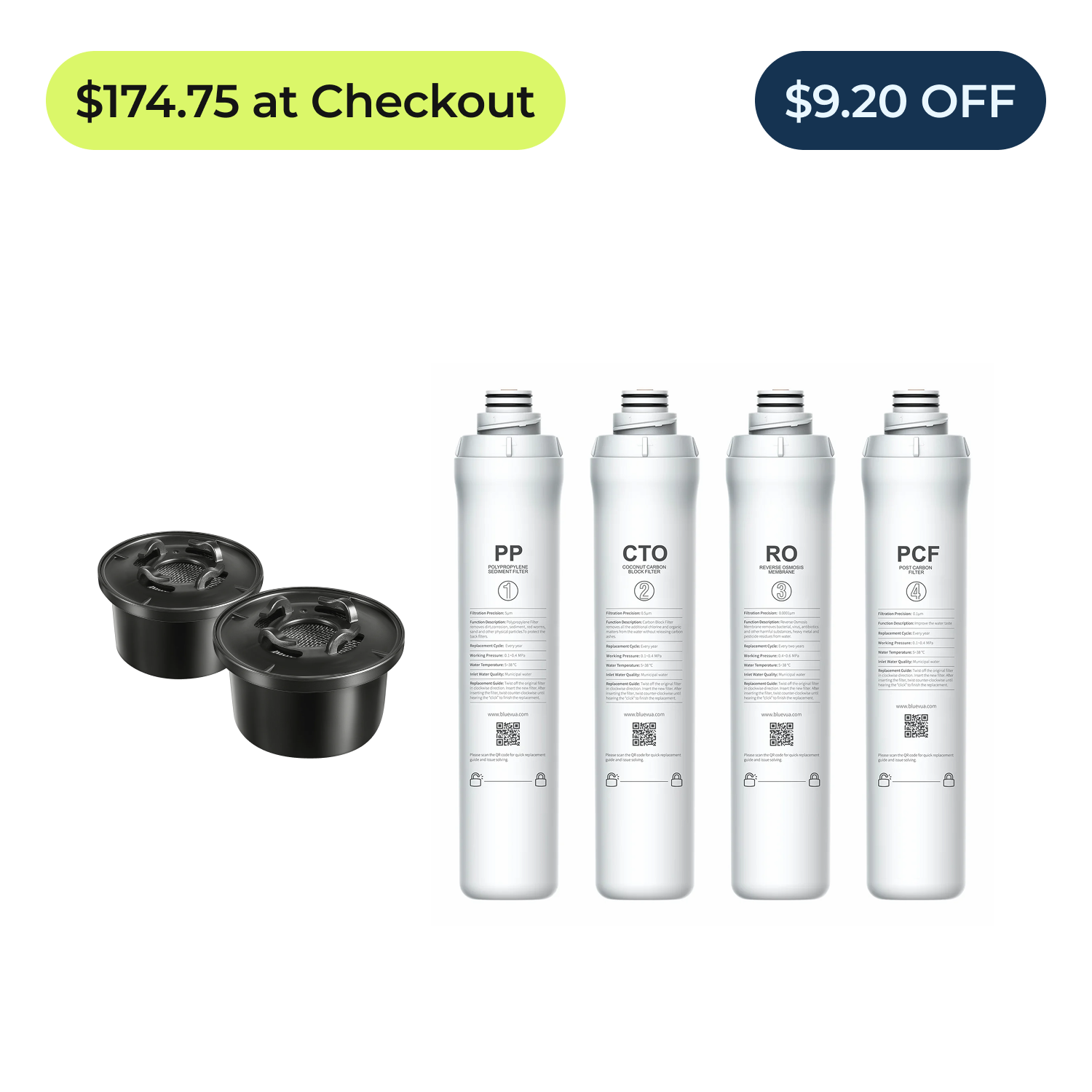 ROPOT/ROPOT(UV) Pure Protection Filter Set