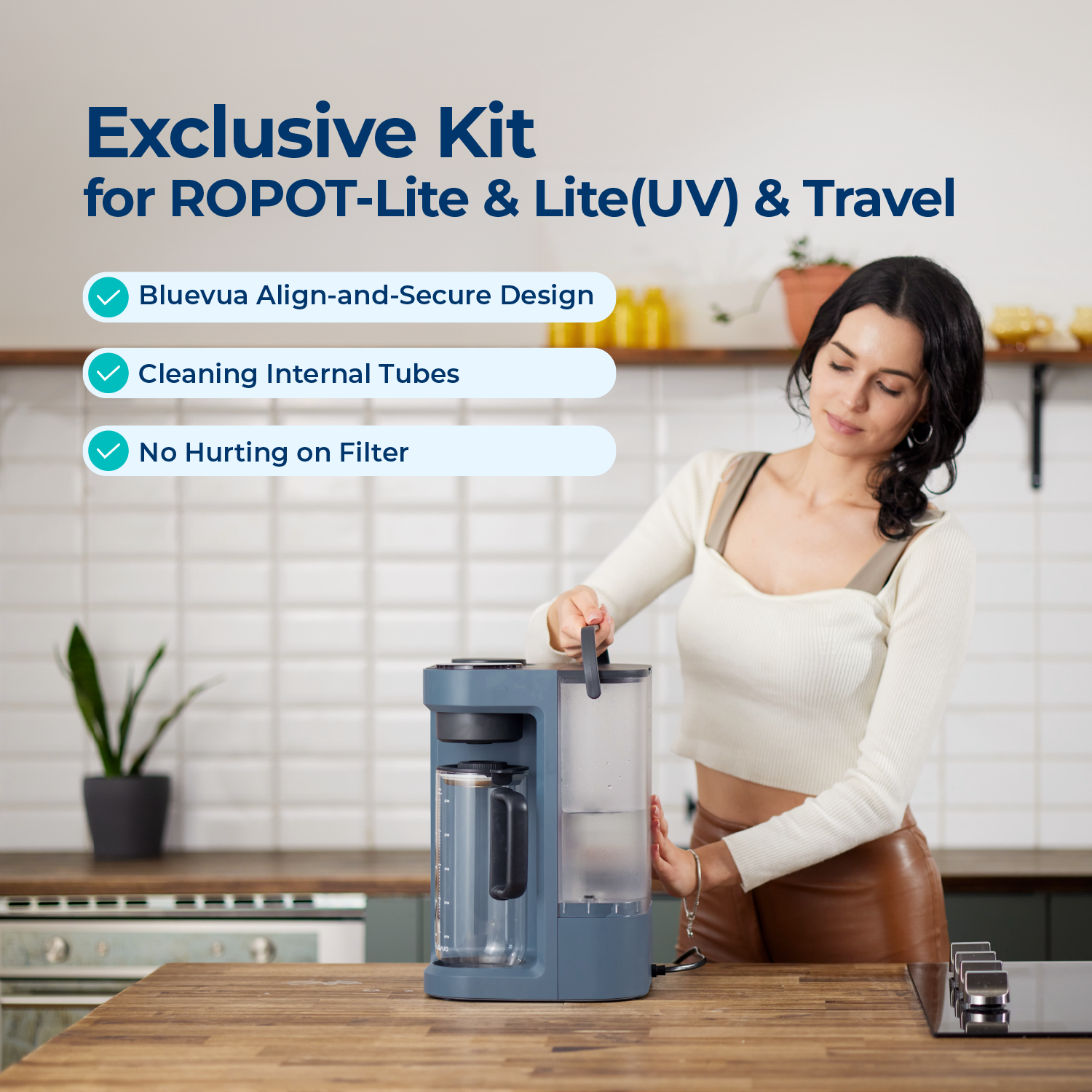 Descaling Kit for ROPOT-Lite, ROPOT-Lite(UV) and ROPOT-Travel